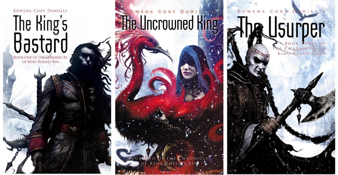 King Rolen's Kin trilogy covers