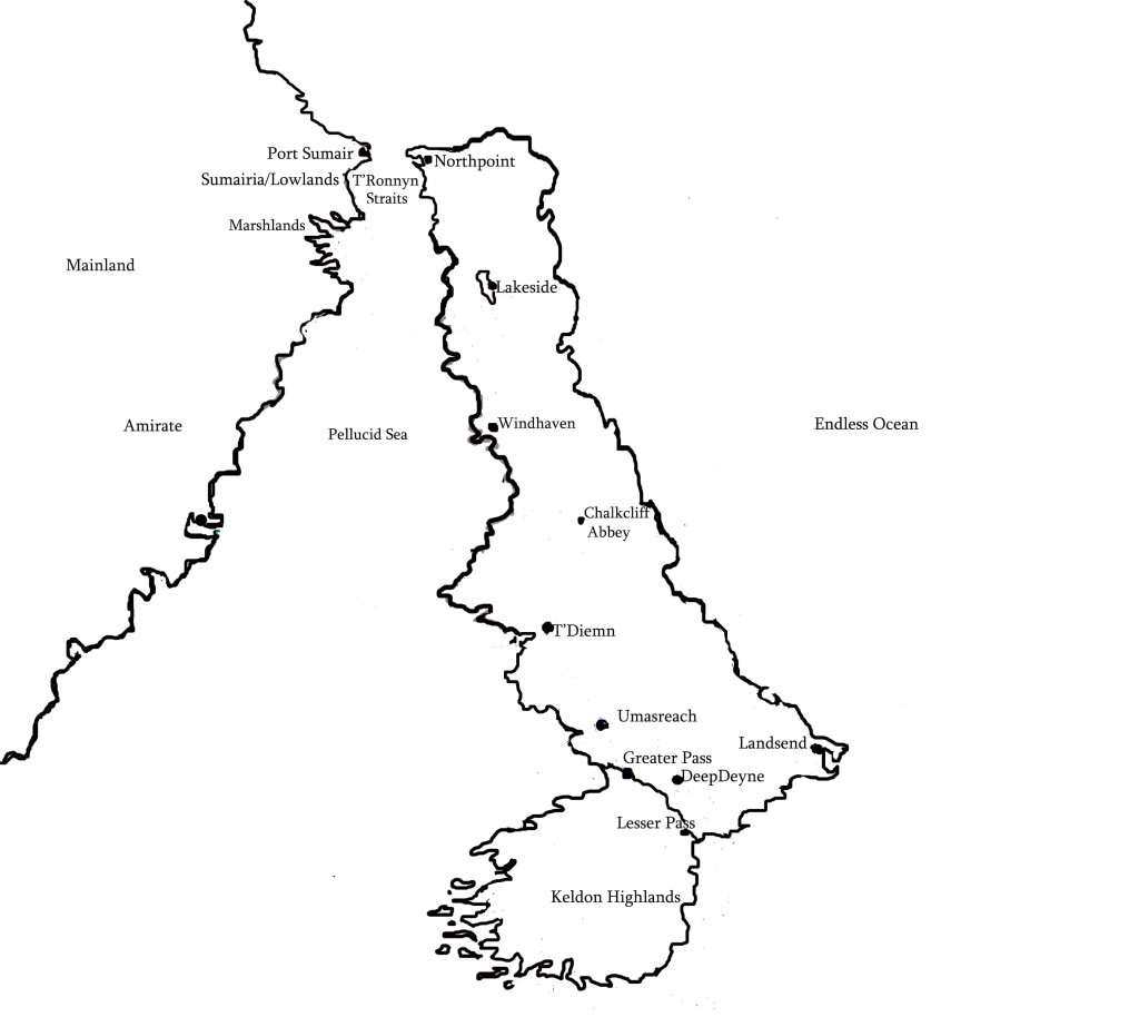 Fair Isle map